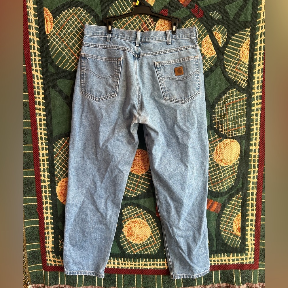 Vintage Carhartt Blue Jeans 36 x 32